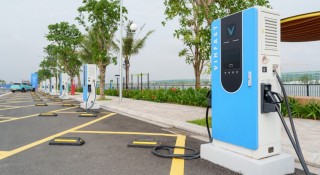 Trạm sạc xe điện với gần 1.200 cổng sạc của V-Green chính thức đi vào hoạt động